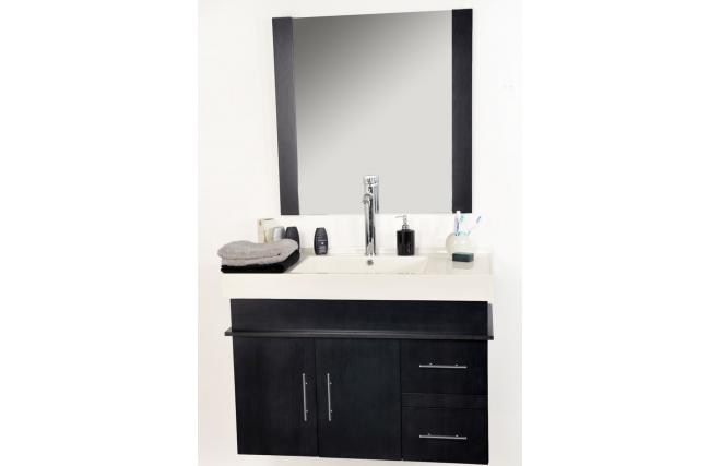 Meubles de salle de bains Mandurah : vasque, meuble sous vasque et miroir