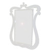 Miroir baroque blanc Louisa