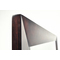 Miroir mural en bois 80 x 180 cm weng&eacute; Daffodil