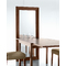 Miroir mural en bois 80 x 180 cm weng&eacute; Daffodil