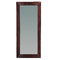 Miroir mural en bois 80 x 180 cm weng&eacute; Daffodil