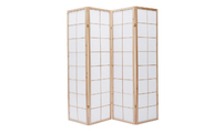 Paravent japonais en bois et papier IKUYO