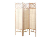 Paravent japonais en sapin et bambou NEW NIHA