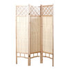 Paravent japonais en sapin et bambou NEW NIHA