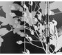 Paravent moderne en bois et tissu Flora