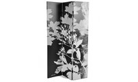 Paravent moderne en bois et tissu Flora