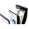 Porte-revues design noir TULIP