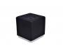 Pouf carr&eacute; MANHATTAN - coloris noir