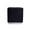 Pouf carr&eacute; MANHATTAN - coloris noir