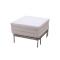 Pouf convertible framboise microfibre Diego