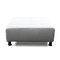 Pouf design blanc KINLEY