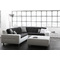 Pouf design blanc KINLEY