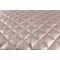 Pouf design carr&eacute; dor&eacute; CUBAG TREND