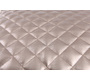 Pouf design carr&eacute; dor&eacute; CUBAG TREND