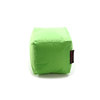 Pouf design carr&eacute; vert anis CUBAG  