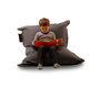 Pouf design polyester gris SMALL MILIBAG