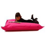 Pouf design polyester rose SMALL MILIBAG