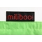 Pouf design polyester vert anis SMALL MILIBAG