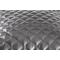 Pouf g&eacute;ant design matelass&eacute; argent&eacute; BIG MILIBAG TREND 
