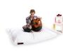 Pouf g&eacute;ant design polyester blanc BIG MILIBAG