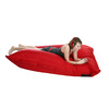 Pouf g&eacute;ant design polyester rouge BIG MILIBAG