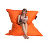 Pouf g&eacute;ant design waterproof orange BIG MILIBAG