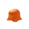 Pouf moderne orange Jelly Fish (lot de 2)