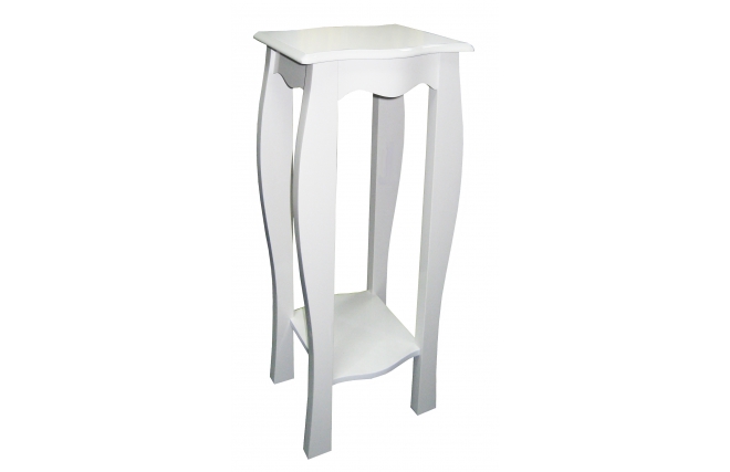 Sellette baroque blanche Louisa