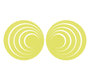 Stickers muraux 3D verts BUBBLES