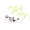 Stickers muraux 3D verts BUBBLES