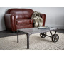 Table basse industrielle m&eacute;tal CHARIOT