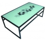 Table basse rectangulaire moderne Flower