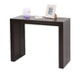 Table console extensible chocolat CALEB