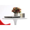 Table d'appoint design blanche LORCA