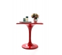 Table d'appoint design rouge LUNA