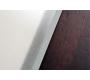 Table de bar carr&eacute;e contemporaine en ch&ecirc;ne massif et verre tremp&eacute; d&eacute;poli Polly