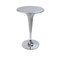 Table de bar design argent ronde John