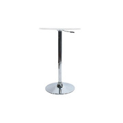 Table de bar / mange debout CHARLIE blanc image pub1