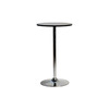 Table de bar noir ronde James