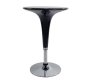 Table de bar noire design ronde John