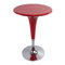 Table de bar rouge design ronde John