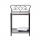 Table de chevet design noir JAZZ