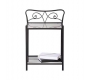 Table de chevet design noir JAZZ