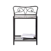 Table de chevet design noir JAZZ image pub1