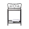 Table de chevet design noir JAZZ