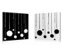 Tableau contemporain Giboul&eacute;es (lot de 2)
