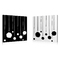 Tableau contemporain Giboul&eacute;es (lot de 2)