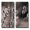Tableau moderne Chardon (lot de 2)