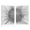 Tableau moderne Daisy (lot de 2)