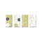 Tableaux design BUBBLES (lot de 4)